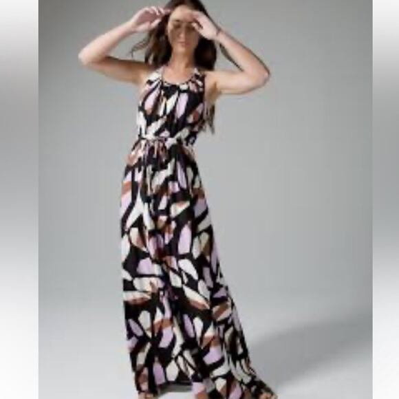 Soma Dresses & Skirts - Soma Weekend Invisible Support Maxi Dress Padded Shelf Bra Size Large